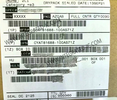Chip de circuito integrado CYAT81688-100AS71Z Controlador de pantalla táctil automotriz