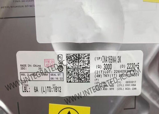 Chip de circuito integrado INA169NA/3K 2.7 a 60V 440kHz Amplificador de sentido de corriente de ganancia variable