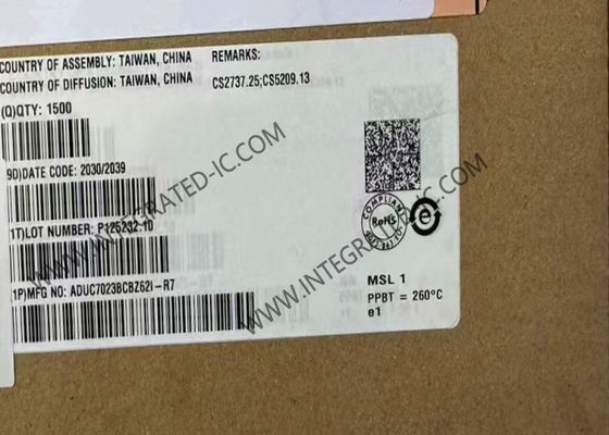 ADUC7023BCBZ62I Microcontrolador MCU 44MHz 62KB Flash ARM7 Microconvertidor WLCSP-36
