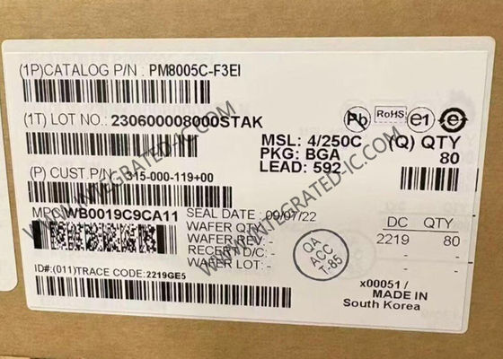 Chip de circuito integrado PM8005C-F3EI Expansor SAS de 36 puertos Expansores de E/S de 6GB BGA592