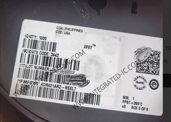 Circuito integrado ADR421ARZ, chip de referencia de voltaje XFET de bajo ruido de 2.5V, SOIC8