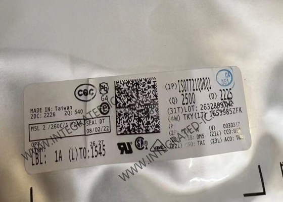 Circuito integrado ISO7721QDRQ1, chip aislador digital de doble canal, 3000Vrms, SOIC8