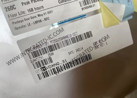 FLASH del microprocesador MT25QU256ABA8E12-1SIT del circuito integrado - NI memoria IC 24-TBGA