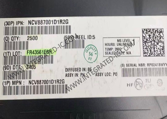 Chip de circuito integrado NCV887001D1R2G Controlador de refuerzo no síncrono de 100 kHz SOIC8