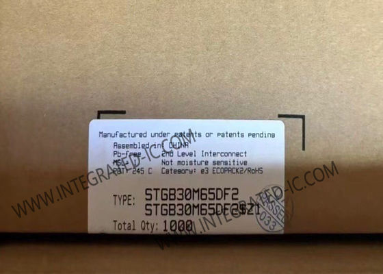 Chip de circuito integrado STGB30M65DF2 650V 30A Trench Gate Field Stop Transistores IGBT
