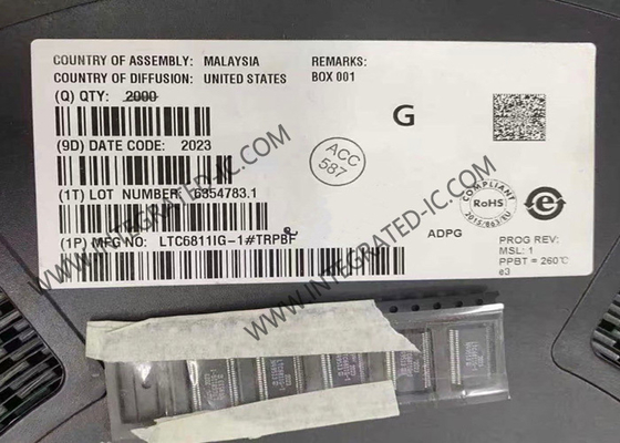 LTC6811IG-1 Chip de circuito integrado Monitoreo de batería multicelular con interfaz de cadena Daisy