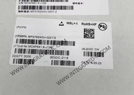 Chip de circuito integrado MP2762AGV-0201-Z Cargador reductor-elevador NVDC de doble fase de 6A con FETs integrados y OTG
