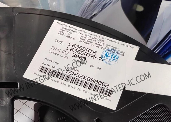 Circuito integrado L6362ATR Chip Transceptor de comunicación IO-Link Dispositivo IC VFDFPN12