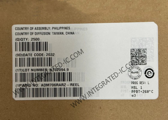 ADM706RARZ circuito integrado chip microprocesador circuito de supervisión 3V monitores de voltaje