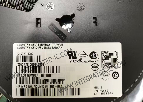 ADUM121N1BRZ Chip de circuito integrado 3.0 kVrms aisladores digitales de doble canal