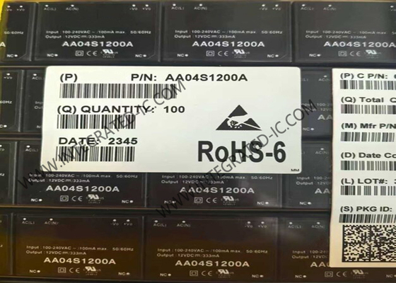 AA04S1200A Chip de circuito integrado 4W módulo de alimentación AC/DC de salida única