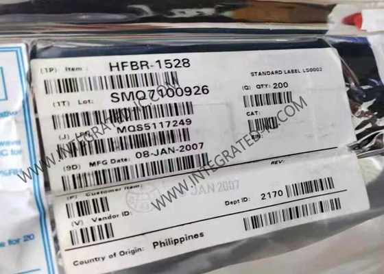 Chip de circuito integrado HFBR-1528 Transmisor de fibra óptica Versatile Link para POF de 1 mm