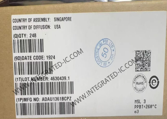 ADAU1361BCPZ Chip de circuito integrado estéreo de baja potencia 96 kHz Códec de audio de 24 bits con PLL integrado