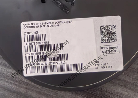 Sensor IC ADXL1002BCPZ 21kHz Acelerómetros MEMS de alta frecuencia con bajo ruido