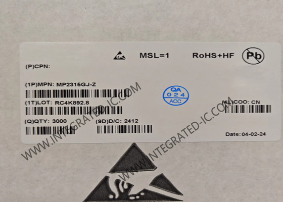 MP2315GJ Chip de circuito integrado 3A 24V Convertidor sincrónico de descenso de paso TSOT-23-8