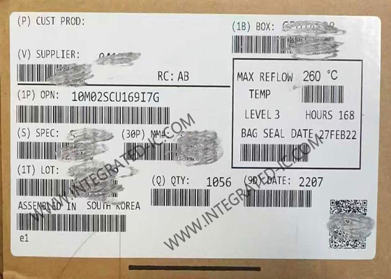 10M02SCU169I7G Matriz de Puerta Programable en Campo MAX 10 FPGA Chip de Lógica Programable LFBGA169