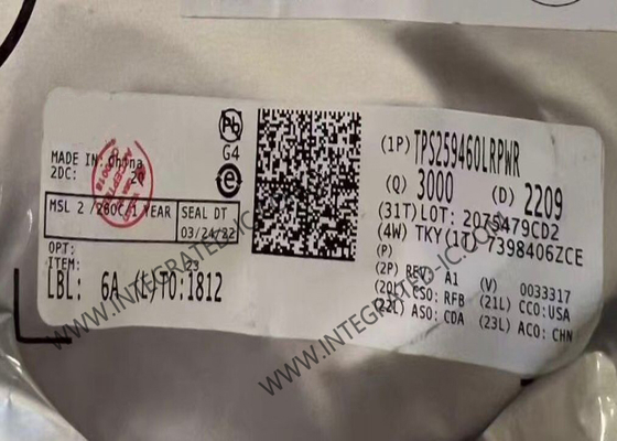 Chip de circuito integrado TPS259460LRPWR eFuse IC Fusible electrónico Controladores de intercambio en caliente de 5,5 A