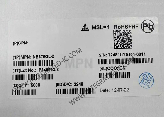 NB675GL Chip de circuito integrado 10A 24V COT Conversor de cañón sincrónico QFN21