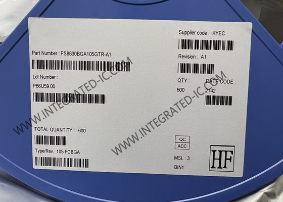 Chip de circuito integrado PS8830BGA105GTR-A1 con funcionalidad completa USB4 Retimer para aplicaciones host