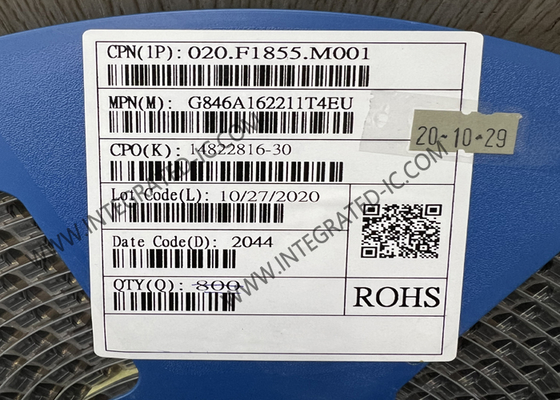 G846A162211T4EU Conectores AgilLink 1.0 mm Conector de cable a tablero 16POS