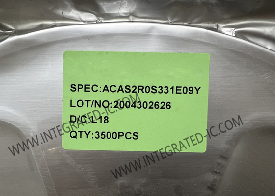 ACAS2R0S331E09Y Capacitadores electrolíticos sólidos de circuito integrado con chip de polímero de aluminio
