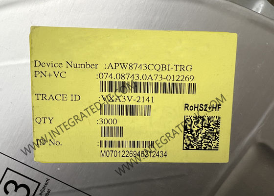 Chip de circuito integrado APW8743CQBI-TRG Convertidor de conmutación de canales duales de alto voltaje