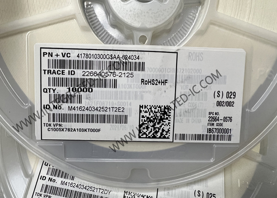 C1005X7S2A103KT000F Chip de circuito integrado 0402 pulgadas Capacitores de chip cerámicos multicapa