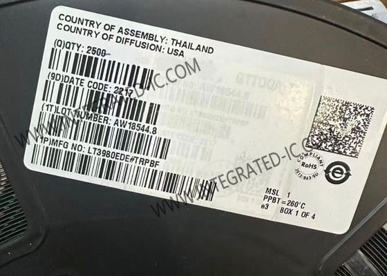 LT3980EDE Chip de circuito integrado Regulador de conmutación paso a paso de 2,4 MHz con corriente quiescente de 85 μA