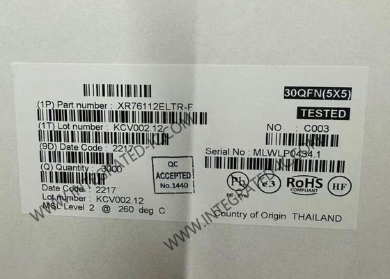XR76112ELTR Chip de circuito integrado 12A Reguladores COT sincrónicos de paso hacia abajo