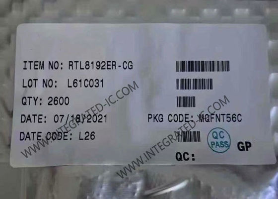 RTL8192ER Ethernet IC 802.11bgn controlador de interfaz de red PCIe QFN56