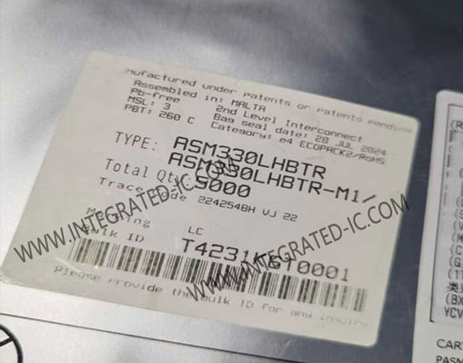 Sensor IC ASM330LHBTR Unidad de medición de inercia de 6 ejes de alta precisión para automóviles