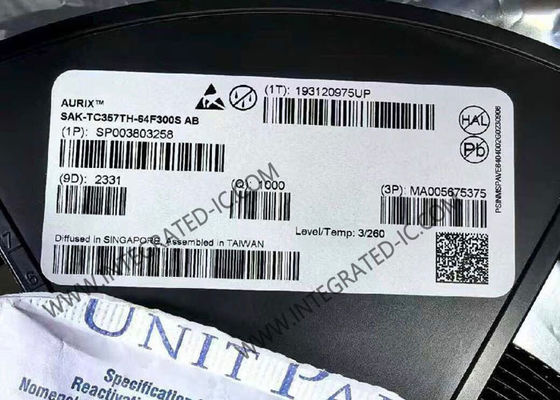 Corazones del microprocesador SAK-TC357TH-64F300S AB 3 del circuito integrado microcontrolador de 300 megaciclos