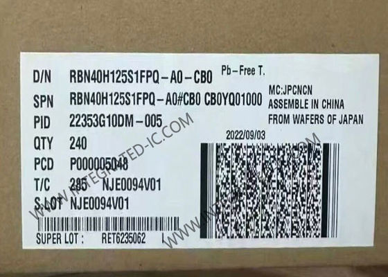 Chip de circuito integrado RBN40H125S1FPQ-A0 Transistor de zanja IGBT 1250V a través del agujero