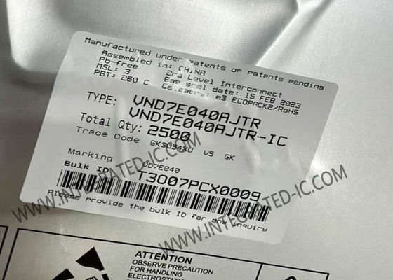 VND7E040AJTR Chip de circuito integrado de doble canal controlador de lado alto con retroalimentación analógica de sentido de corriente