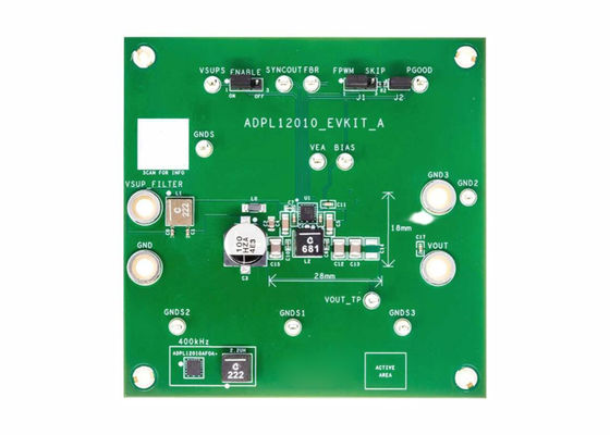 ADPL12010EVKIT Kits de evaluación de soluciones integradas Placa de evaluación del regulador reductor