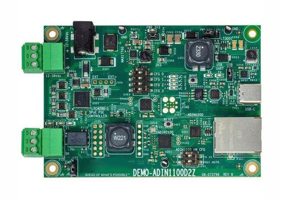 DEMO-ADIN1100D2Z Soluciones integradas Junta de conversión de medios Junta de evaluación de Ethernet