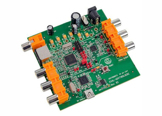 Placa de evaluación de soluciones integradas EVAL-ADV7180LQEBZ ADV7180 Advantiv Decodificador de video SDTV