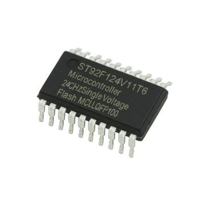 ST92F124V1T6 Microcontrolador MCU de 8 bits 24MHz MCU flash de un solo voltaje en paquete LQFP100