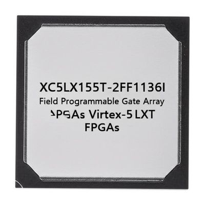 XC5VLX155T-2FF1136I FBGA1136 FPGA Virtex-5 LXT de alto rendimiento, matriz de puertas programable en campo