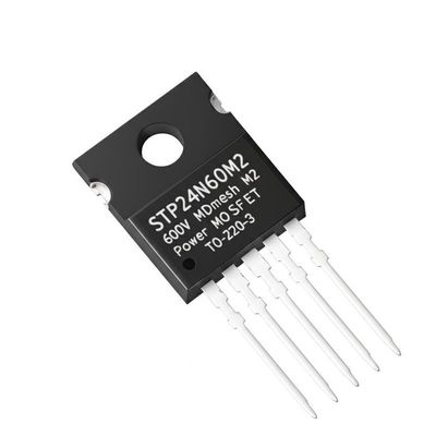 STP24N60M2 600V 18A 168 mOhms Transistor MOSFET de potencia con tecnología MDmesh M2 en paquete TO-220-3