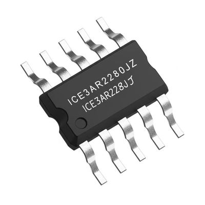 ICE3AR2280JZ Chip de circuito integrado controlador SMPS con voltaje de ruptura de 800V 100kHz Frecuencia fija para convertidor de bus intermedio de 48V
