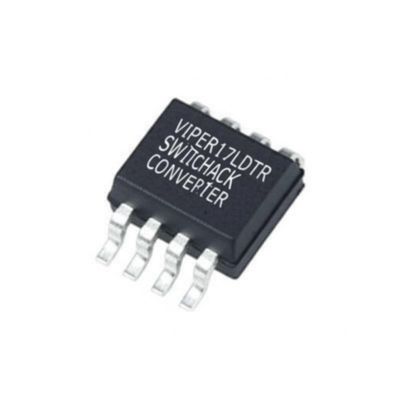 Chip de circuito integrado VIPER17LDTR Regulador de conmutación de 800V con frecuencia de 60 kHz y potencia de salida de 9 W para convertidores de retroceso