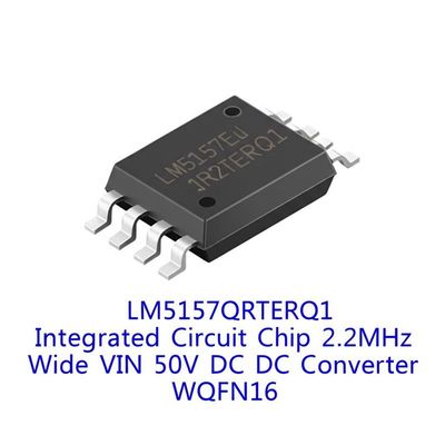 Chip de circuito integrado LM5157QRTERQ1 2.2MHz VIN ancho 50V DC DC Convertidor WQFN16