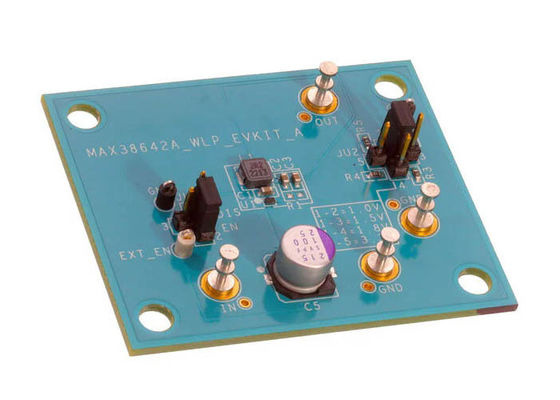 MAX38642AEVK Soluciones Integradas 350mA 1.8V nanoPower Placa de Evaluación DC/DC Reductora