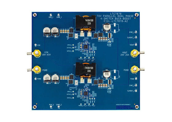 EVAL-LTC7878-AZ Soluciones Integradas 70V Controlador Buck-Boost Bifásico Paralelo de Doble Fase, Placa de Evaluación
