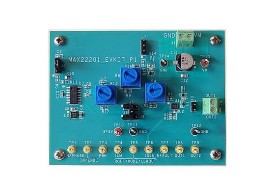 MAX22201EVKIT Placa de evaluación de gestión de energía para controlador/driver de motor de soluciones integradas