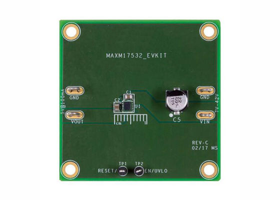 Placa de evaluación de soluciones integradas MAXM17532EVKIT Módulo de alimentación reductor Himalaya MAXM17532