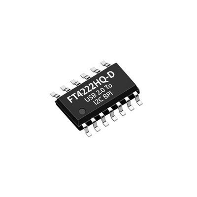 Circuito integrado FT4222HQ-D Chip USB 2.0 a controlador de puente Quad SPI I2C
