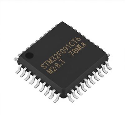 STM32F091CBT6 Microcontrolador MCU IC de un solo núcleo de 32 bits de 48 MHz