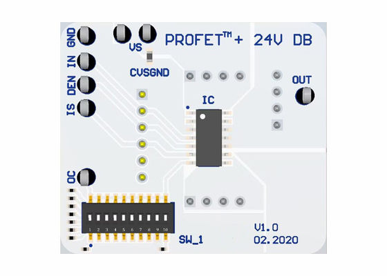 BTT6080-1ERL-DAUGH-BRD Placa de evaluación de interruptor de alta tensión para soluciones integradas 24V Daughterboard